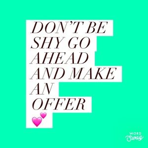 I REALLY LOVE OFFERS ❣️